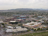 Downtown Tempe from Hayden Buttte.